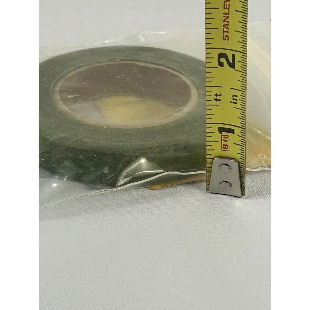Vintage Teters Floral Tape Green 60 FT USA Craft Florist Supply NOS